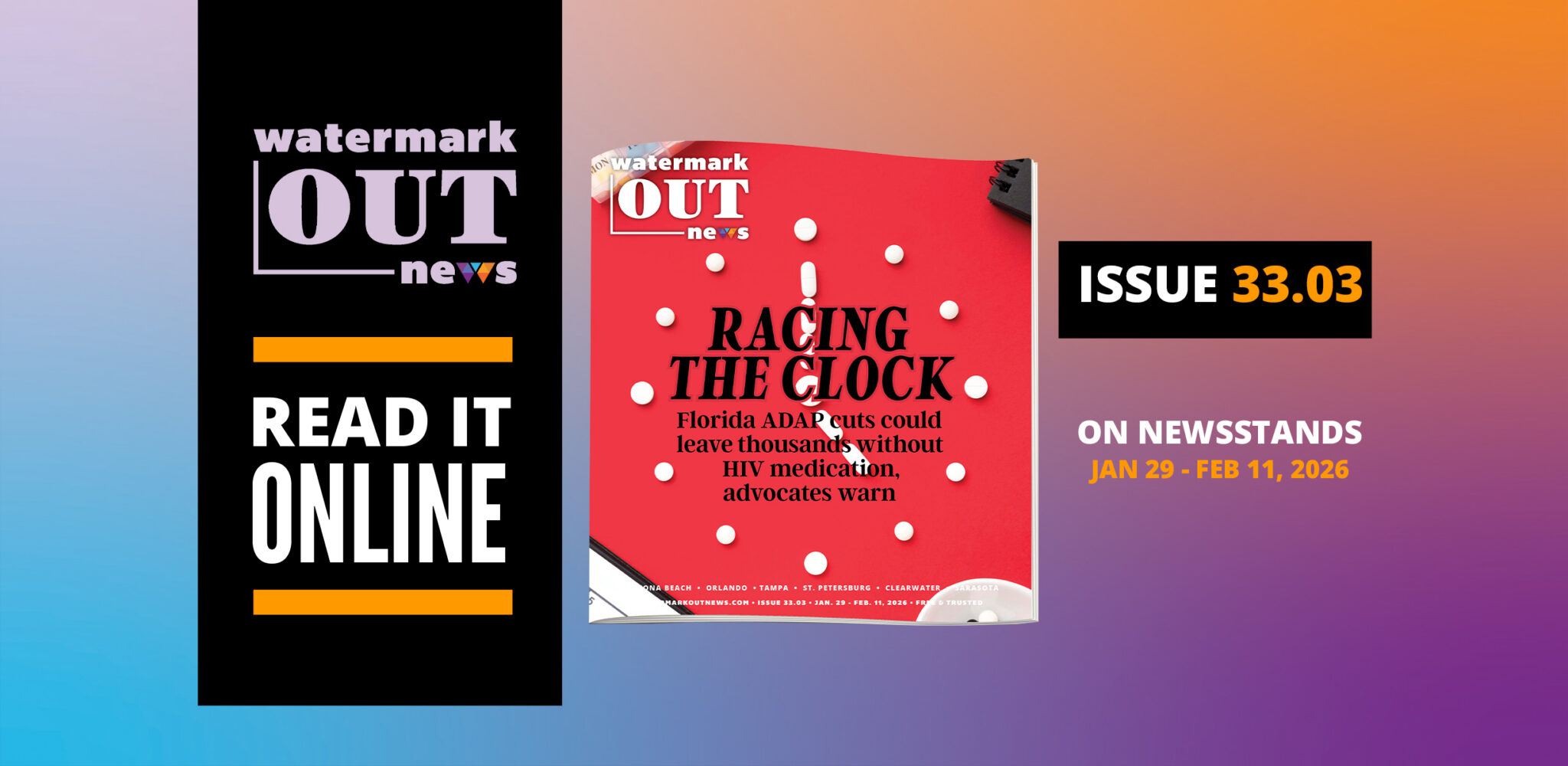 Watermark Out News 33.03: Racing the Clock
